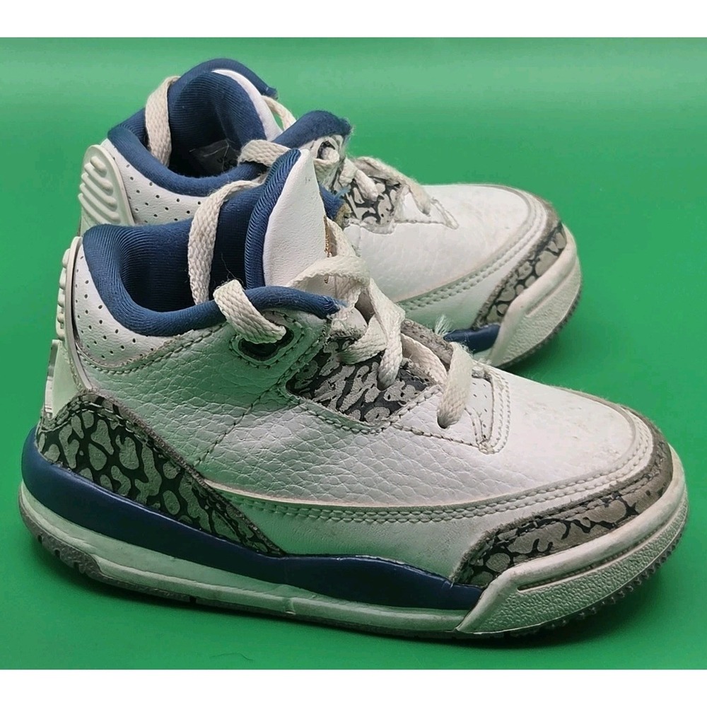 Air Jordan 3 Retro True Blue Kids 6C Toddler Sneaker Use‎ As Golf Club Headcover